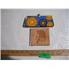 Image 1 : Leather Money Clip (Pharoh Design), Eyeglass Case (A.T. Archer Optometrist - Nipawin, SK)