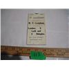 Image 1 : 1904 W.T. Creighton Pocket Lumber Scale – Winnipeg, MB