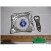 Image 1 : Fly Horse Bottle Cap Opener & Unicorn Ashtray