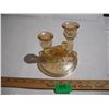 Image 1 : Carnival Glass Candle Holder