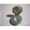 Image 3 : Genuine Alabaster Trinket Box & Brass Turtle Trinket Box