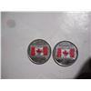 Image 2 : (4) Canadian Coloured Coins