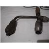 Image 4 : Clipper Hand Drill, (2) Vintage Carpenters Brace Hand Drills