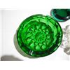 Image 2 : (3) Vintage Glass Ashtrays