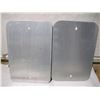 Image 6 : (2) Unused Aluminum No Parking Signs w/ Day & Times (Reflective), 12x18”