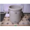 Image 1 : 10 Gal Imperial Medalta Potteries Stoneware Crock (repaired cracks)