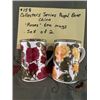 Image 1 : Collector’s Series Royal Bone China ‘Roses’ Tea Mugs.  Set of 2 mugs.