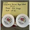 Image 2 : Collector’s Series Royal Bone China ‘Roses’ Tea Mugs.  Set of 2 mugs.