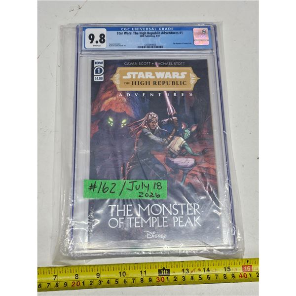 CGC 9.8 Star Wars: The High Republic Adventures #1 (2021) - IDW Disney