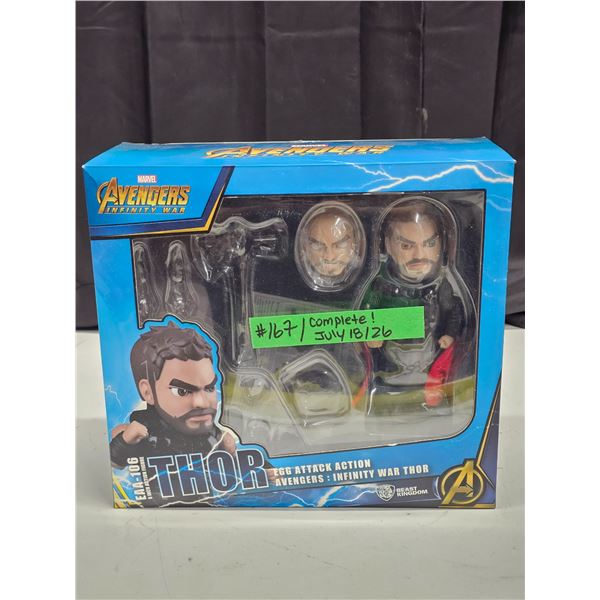 Beast Kingdom Marvel EAA-106 Thor Egg Attack 6” Action Figure Infinity War Complete