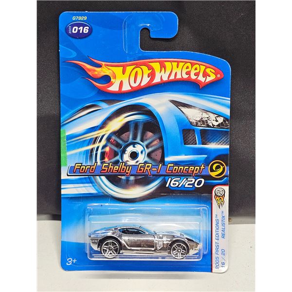 RARE 2005 Hot Wheels #016 First Editions Realistix "Ford Shelby GR-1 Concept"