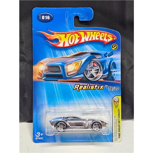 RARE 2005 Hot Wheels #016 First Editions Realistix "Ford Shelby GR-1 Concept"