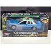 Image 1 : Motor Max 1:43 Scale Law Enforcement Series NYPD Pull Back Police Car