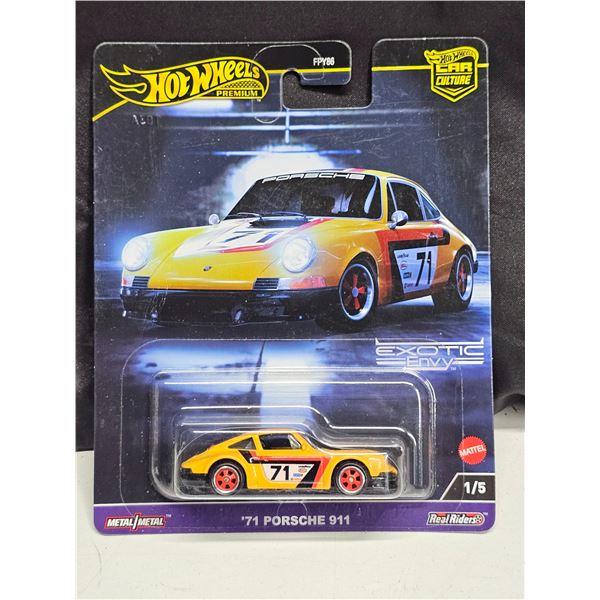 2024 Hot Wheels Premium Car Culture Exotic Envy #1/5 "'71 Porsche 911" Coupe