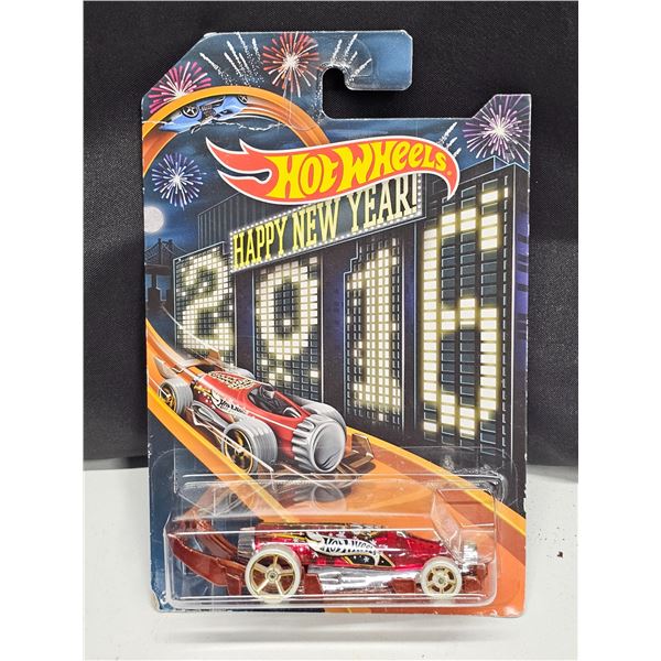 Very RARE 2016 Hot Wheels Happy New Year "Carbonator" Bottle Opener Fantasy Car