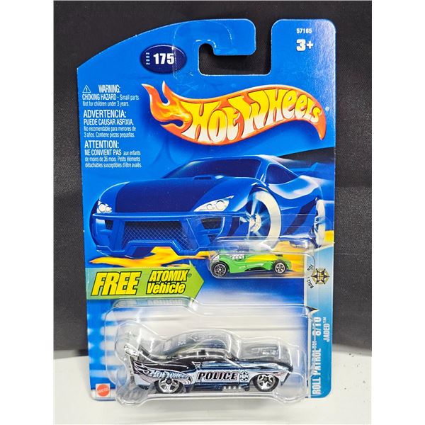 Very RARE 2003 Hot Wheels #175 Roll Patrol "Jaded" Drag Car