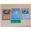 Image 1 : Pokemon Scarlet & Violet Black Bolt & White Flare (3) Card Holo Lot - Mint