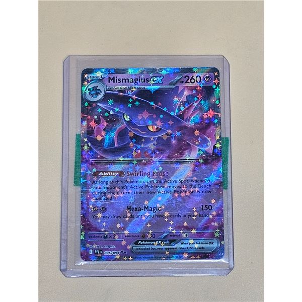 Pokemon Partners in Flight Mismagius ex Double Rare Holo #036