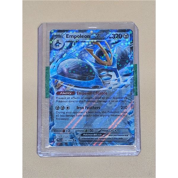 Pokemon Partners in Flight Empoleon ex Double Rare Holo #070