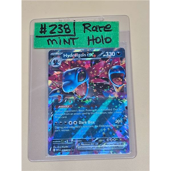 Pokemon White Flare Hydreigon ex Double Rare Holo #067