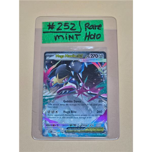 Pokemon Mega Evolution Mega Mawile ex Double Rare Holo #094