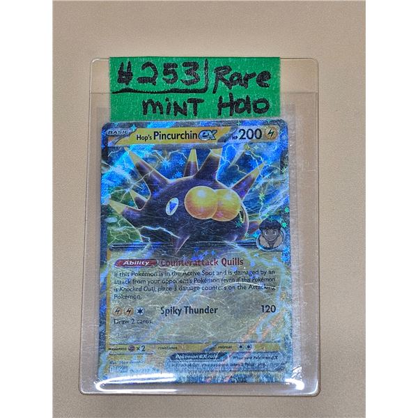 Pokemon Ascended Heroes Hop's Pincurchin ex Double Rare Holo #068