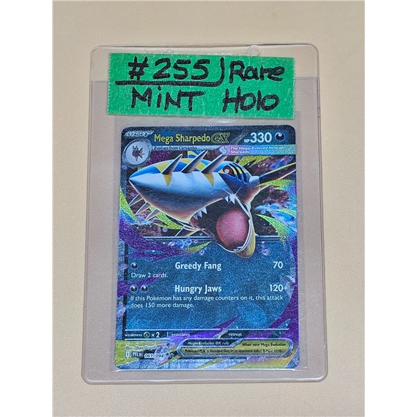 Pokemon Phantasmal Flames Mega Sharpedo ex Double Rare Holo #061