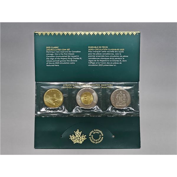 2023 Canada Uncirculated 6-Coin Set First King Charles III OGP