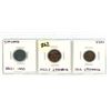 Image 1 : Lot of (3) German Coins | 1940 5 Pfenning (Nazi Swastika) - 1923 2 Pfenning - 1915 1 Pfenning Coin.