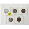 Image 1 : (5) Canada Large Pennies | 1914 – 1915 – 1916 – 1917 – 1918