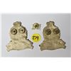 Image 2 : (2) Metropol Security Badges, Enamel Whales Flag Pin