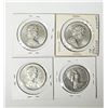 Image 2 : (4) Canada One-Dollar Coins | (2) 1968 – 1969 – 1972