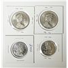 Image 2 : Lot of (4) Canadian Coins | (2) 1968/1969 One-Dollar – (2) 2002 50 cent