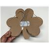 Image 8 : Green Irish blessing shamrock decoration features built-in LED lights and a rustic rope hanger (New)