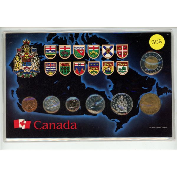 1997 Canada Proof Like Coin Set.