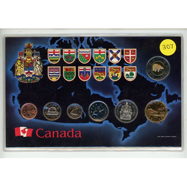 1998 Canada Proof Like Coin Set.