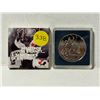 Image 1 : 1997 Canada 25th Anniversary 1972 Hockey Series Proof Silver Dollar, featuring a design of the winni
