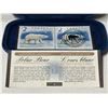 Image 2 : 1998 Canadian "Polar Bear" stamp and coin commemorative set, produced by the Royal Canadian Mint and