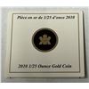 Image 4 : 2010 Canadian 50-Cent Royal Canadian Mounted Police (RCMP) 1/25 oz Pure Gold Coin.