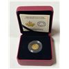 Image 1 : 2014 Royal Canadian Mint 50-cent 1/25 oz pure gold coin featuring a beaver design.