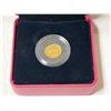 Image 2 : 2014 Royal Canadian Mint 50-cent 1/25 oz pure gold coin featuring a beaver design.