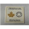 Image 4 : 2014 Royal Canadian Mint 50-cent 1/25 oz pure gold coin featuring a beaver design.