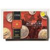Image 6 : 1998 Canadian proof set featuring the RCMP commemorative silver dollar.