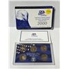 Image 1 : 2000 United States Mint 50 State Quarters Proof Set containing clad coins from the San Francisco Min
