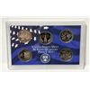 Image 2 : 2000 United States Mint 50 State Quarters Proof Set containing clad coins from the San Francisco Min
