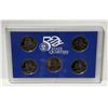 Image 3 : 2000 United States Mint 50 State Quarters Proof Set containing clad coins from the San Francisco Min