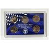 Image 2 : 2001 United States Mint 50 State Quarters Proof Set featuring the New York, North Carolina, Rhode Is