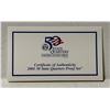 Image 4 : 2001 United States Mint 50 State Quarters Proof Set featuring the New York, North Carolina, Rhode Is