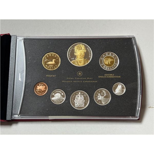 2007 Canada Sterling Silver Proof Set - Celebrating Thayendanegea (1742-1807) Coin (Sterling Silver)