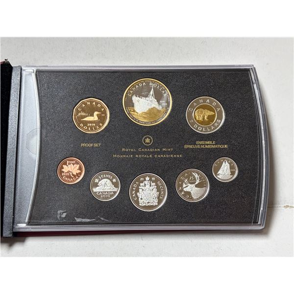 2010 Canada Sterling Silver Proof Set - Celebrating the 100th Anniversary of the Canadian Navy (1910